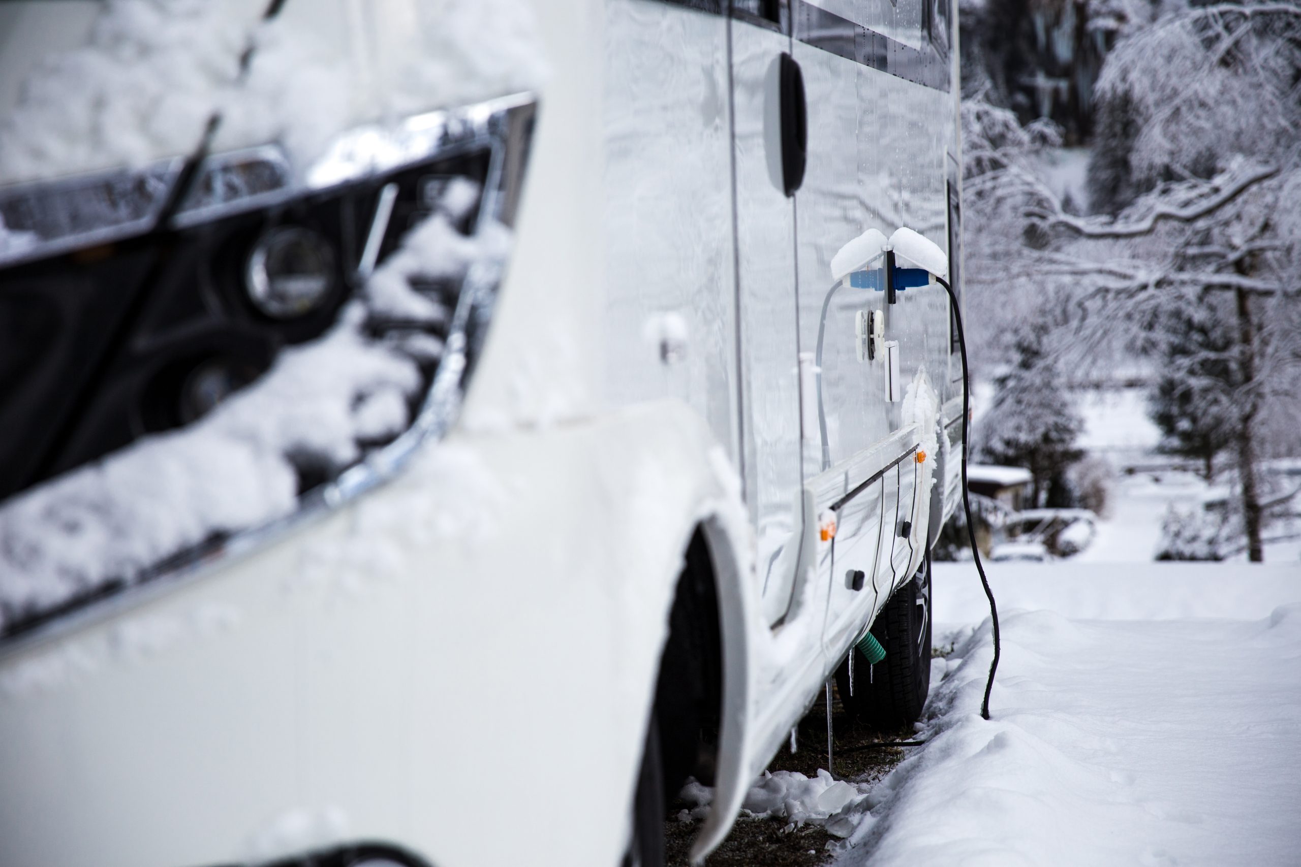 RV living in winter