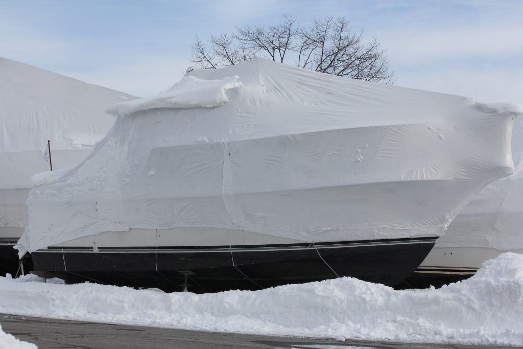 boat winterization and storage